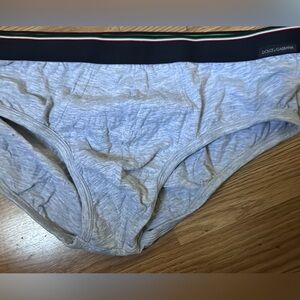 Dolce & Gabbana Men's Light Gray Briefs